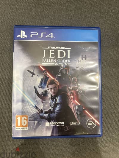 Star Wars JEDI Fallen order PS4 disc