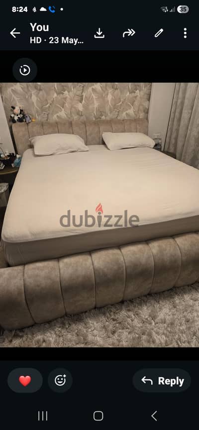 Bed velvet
