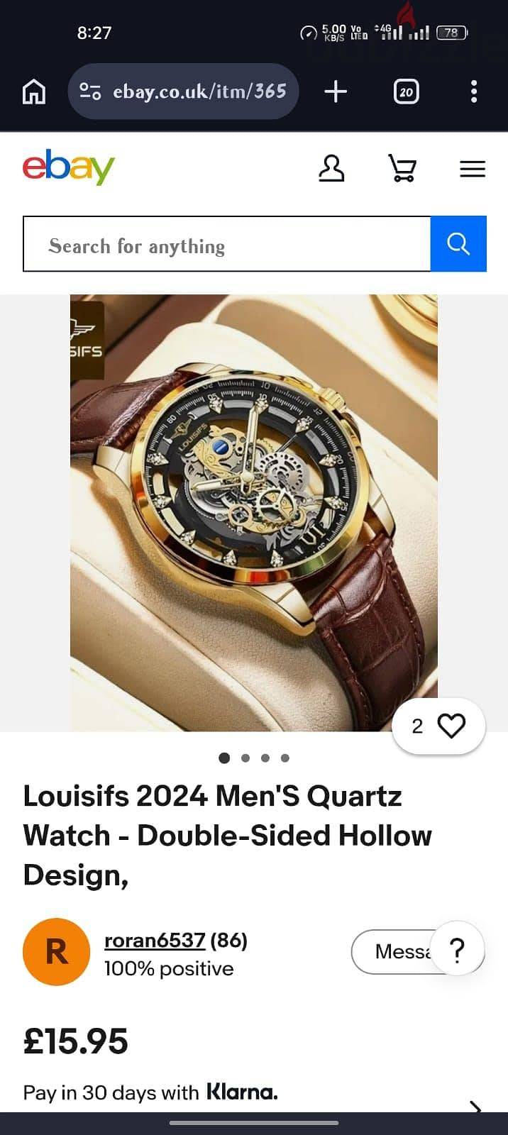 Louisifs watch 1