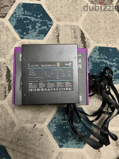 Aerocool Lux 650w +80 bronze