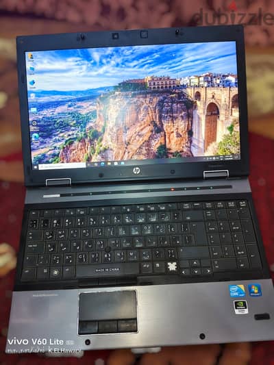 للبيع لاب توب HP EliteBook 8540w Workstation (هاردين SSD+HDD / رام 8)