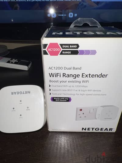 AC1200 Dual Band WiFi range extender