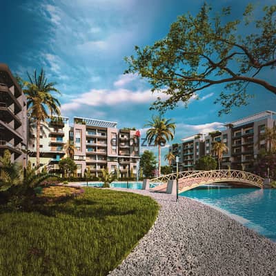 Seize the opportunity of a fantastic apartment for sale at an unbeatable price, with installment options and a wonderful view in the finest compound in October