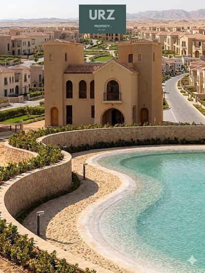تاون هاوس lake view بانورامي مفتوح وبسعر شقة للبيع في سراي وبخصم فوري علي طريق السويس بجوار مدينتي و بالقرب من البايتو و كيلوبترا بلاس وبوبات الشروق