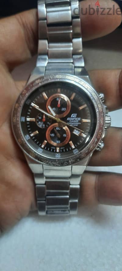 ساعة كاسيو ادفيس عدادات اورجنال صلب بالكامل