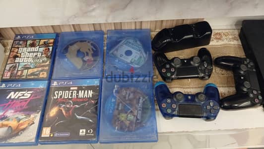 Ps4 Slim - 1TB - Available with 2 extra controllers