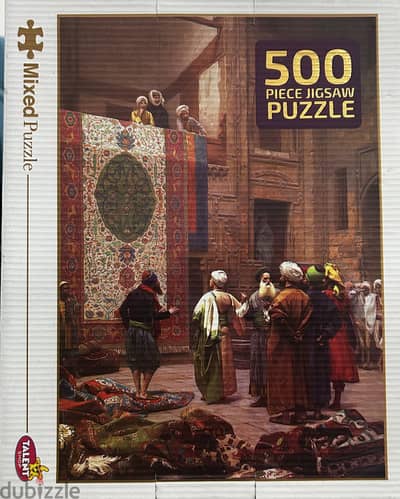 بازل ٥٠٠ قطعة puzzle
