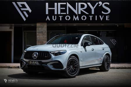 Mercedes-Benz GLC43 AMG  تبريد/فواحه/جلد كاملamg/تابلوه و طاره كاربون
