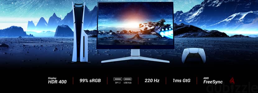 EX25125” FHD BenQ 220Hz MOBIUZ Gaming Monitor