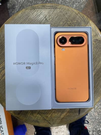 Honor Magic 8 Pro Air dual sim 512G Orang جديد خالص ضريبة