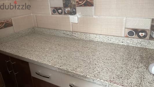 Kitchen HPL wood with cooker La germania