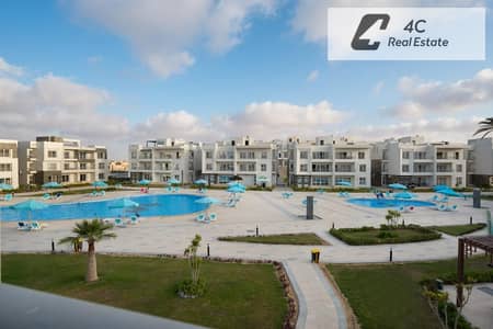 لسرعه البيع  شاليه ريسيل  Youd Al Ahly Sabbour  الساحل الشمالي-شامل الصيانه بالفرش و الاجهزة open view landscape-جاهز للمعاينه و السكن