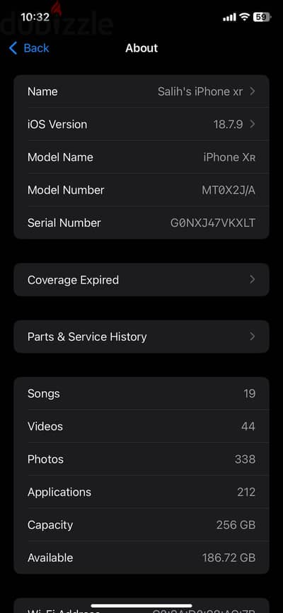 IPhone xr 256
