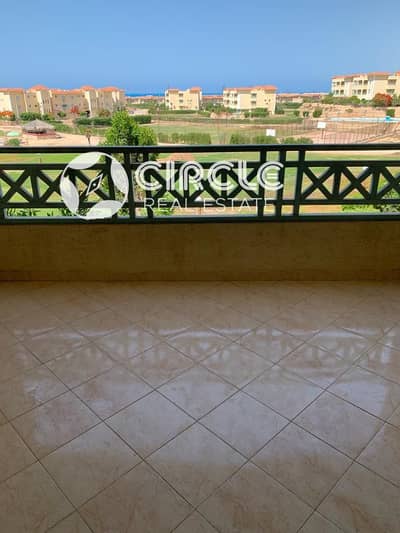 شاليه ١٤٥م بالدور الأول نصف مفروش ٣ غرف نوم للبيع في مارينا جاردنز الساحل الشمالي Marina Gardens