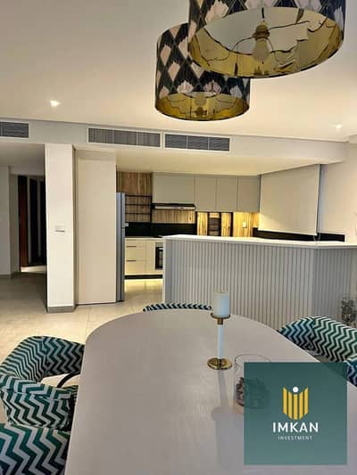Apartment for sale in Fustat at the lowest price and with a down payment of 700,000, with ultra-super-lux finishing in the Arabesque compound.