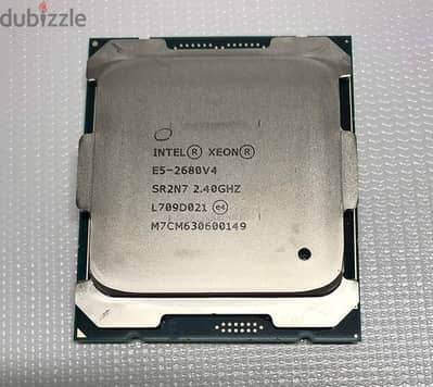 بروسيسور زيون E5 2680 V4 x2
