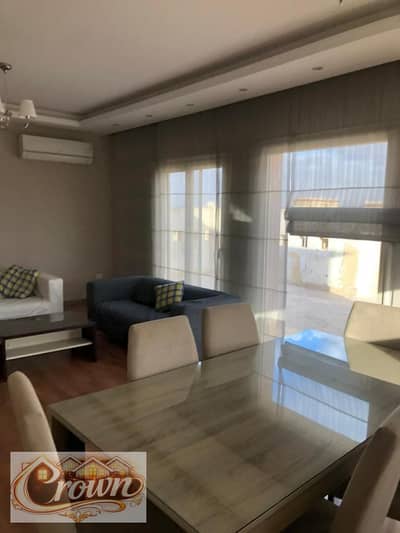 penthouse for rent furnished in Choueifat .