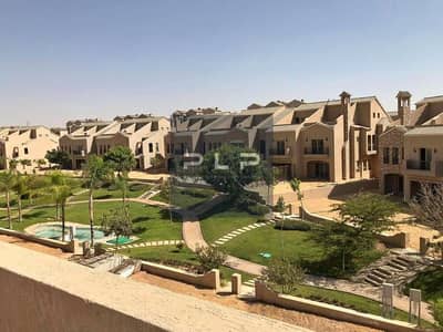 تاون هاوس ريسيل بجارن للبيع متشطب الترا سوبر لوكس و استلام فوري برايم لوكيشن في كمبوند جرين سكوير الاهلي صبور بمستقبل سيتي