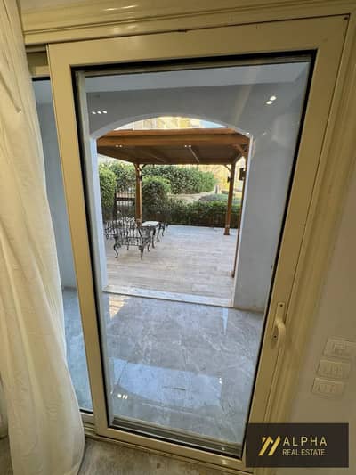 First Use Ground Floor Apartment for Rent in Stone Residence Fully Furnished with Garden