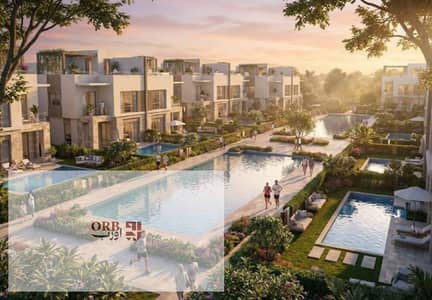 200 sqm twin house +150 sqm garden for sale facing Diplomatic District, 1 min from Capital Airport near Central Axis, 10% DP over 10 years prime offer