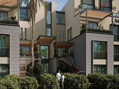Receive within months an apartment with exquisite finishing with a direct view of the golf course in Garden Lakes next to Towny and Palm Hills