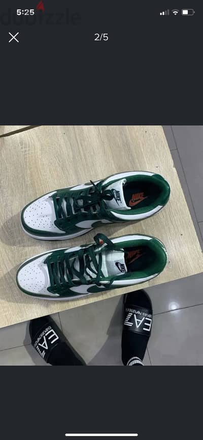 Nike low dunks size 44 as new