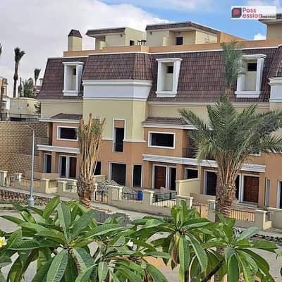 اس فيلا 3 ادوار بجاردن وروف في كمبوند سراي ساكن وعايش Sarai لوكيشن مميز امام مدينتي وقريب من التجمع الخامس و 15 دقيقه من الجامعه الامريكيه