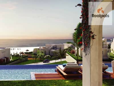 شاليه  5 غرف نوم للبيع في جيفيرا الساحل الشمالي لوكيشن مميز + سعر اجمالي !!!! Jefaira North Coast