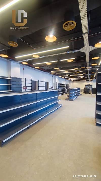 Ground floor shop for sale, Ready to Move, fully finished with air conditioners, in Mazarine New Alamein, Sapphire 1 Building