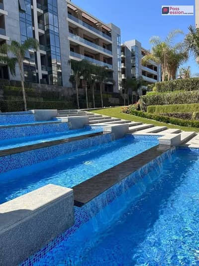 Penthouse roof for sale in El Patio Oro by La Vista, next to the American University and Golden Square, near Sodic, Mivida, and Hyde Park – La Vista