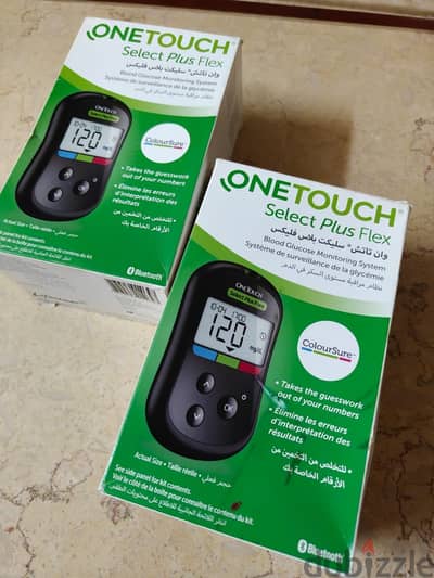 جهاز قياس السكر الأصلي OneTouch Select Plus Flex