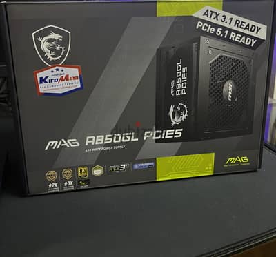 باور سبلاي جديد متبرشم MSI MAG A850GL