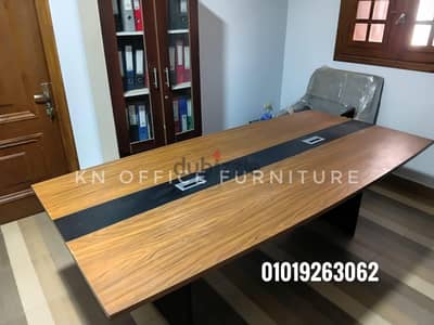 ترابيزة اجتماعات خشب mdf اسباني  ميتينج روم Meeting room/Meeting table