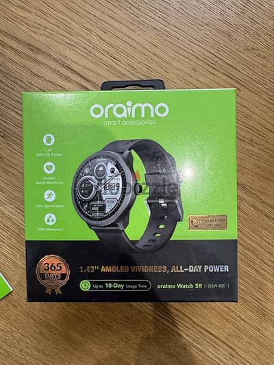 Oraimo Watch 5R OSW-820 | سمارت واتش بإمكانيات