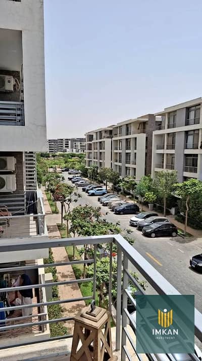 Apartment for sale in installments over 12 years with a 5% down payment, double view overlooking the airport and the Police Academy in Taj City Compou Apartment for sale in installments over 12 years with a 5% down payment, double view overlooking the airport and the Police Academy in Taj City Compou