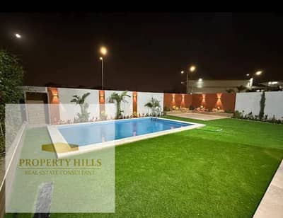 A Real Deal – Corner Townhouse for Sale in Maadi View, El Shorouk, New Cairo with a Private Pool & Jacuzzi at a Market-Breaking Price
