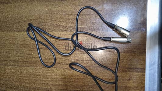 كابل xlr الميكروفونات جديد غير مستعمل