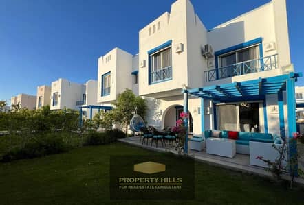 Chalet for sale on the beach, fully finished next to Hacienda Bay and amwaj
