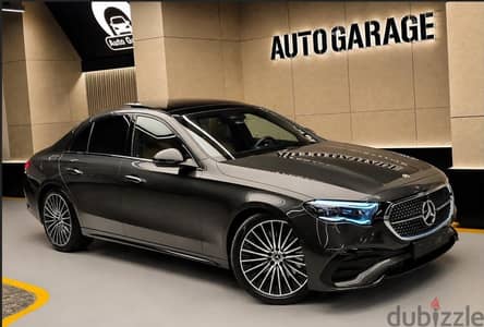 زيرووو  أعلي كماليات E200 AMG Night package2024