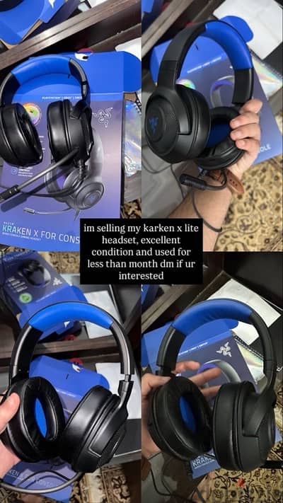 Razer kraken x lite headset