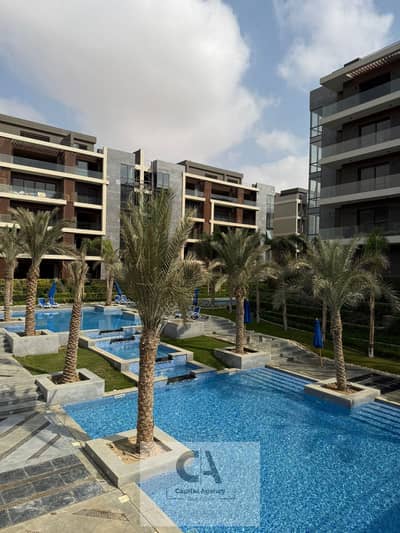 Apartment for sale near Palm Hills with a 25% cash discount fully finished in Patio Ora compound in the heart of New Cairo with La Vista.