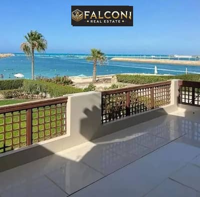 بخصم 31% للاستثمار بجوار(modon الاماراتية)شالية على البحر بفيو ساحرمتشطب بالكامل+ التكييفات في كالى كوست راس الحكمه الساحل الشمال cali coast بجوار كون