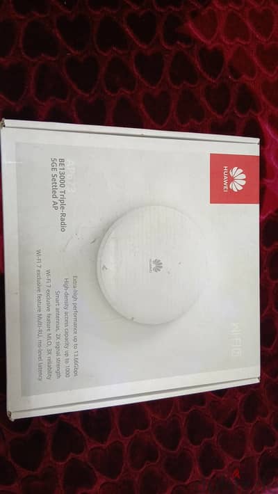 ​للبيع مقوي شبكة هواوي احترافي Huawei AP673 يدعم Wi-Fi 7 سرعة 13.66Gbp