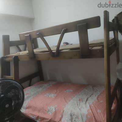 سرير طابقين سبب البيع النقل  يعتبر جديد بالملل