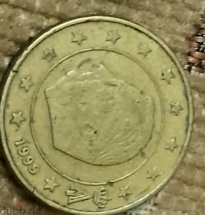 عملة 10سنت يورو بلجيكي سنة 1999