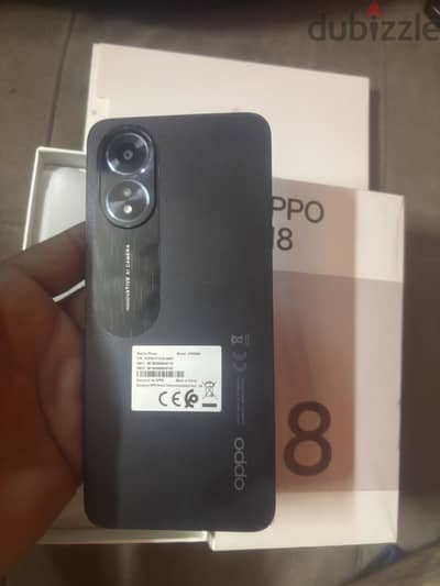 اوبوa18 زيرو مش مفتوح بدون خدوش استخدام بناتي  رقمي مع تفاصيل الاعلان