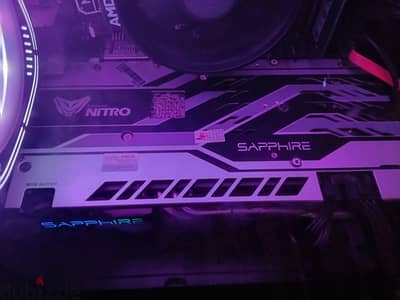 Rx 580 8g nitro+