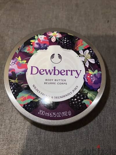Dewberry Body Butter 200ml (New) From Bali The Body Shop
