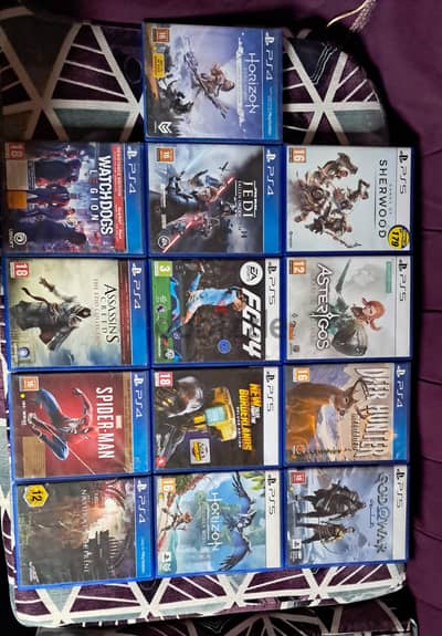Ps4&ps5 games