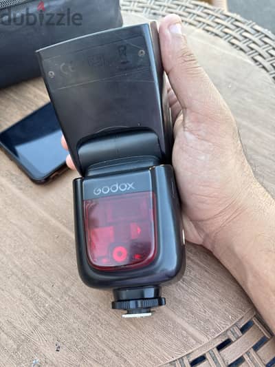 Flash godox v860 ii c- فلاش جودكس للكانون